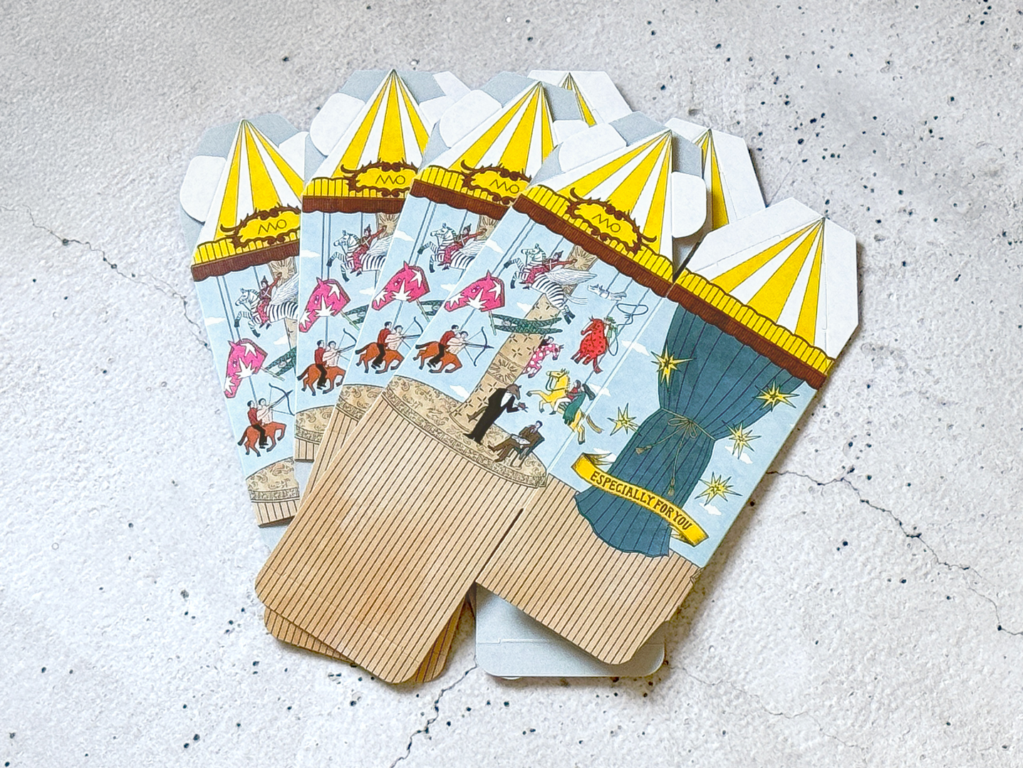 2026年のお年賀はパッケージを制作!こちらは展開図