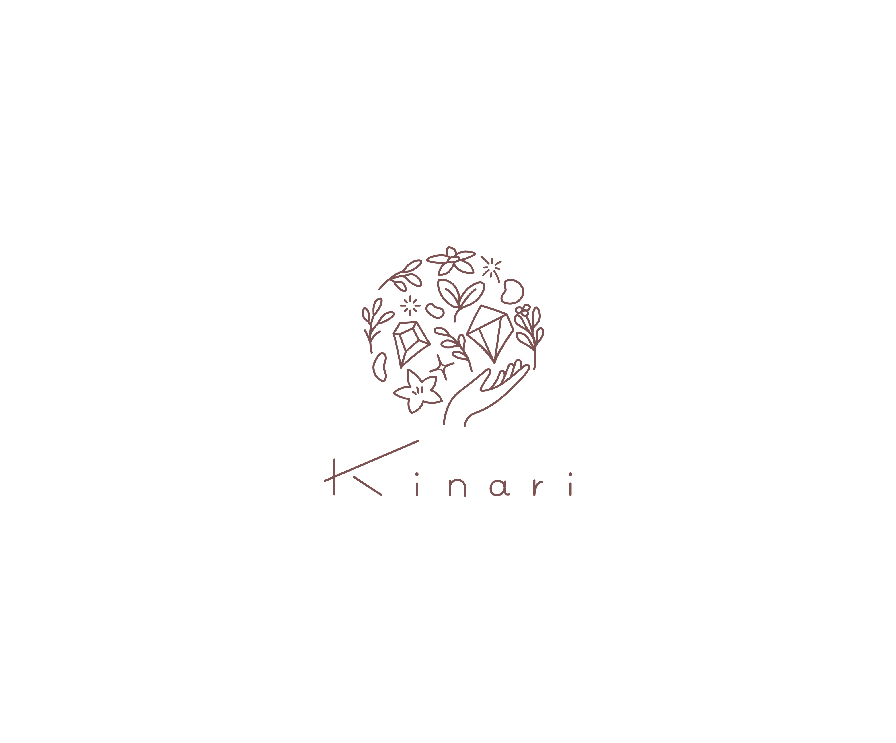 Kinari様　ロゴ